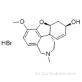 Hidrobromuro de galantamina CAS 1953-04-4